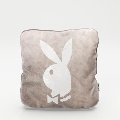 PLAYBOY - Dekokissen "ELLEN" mit Samtüberzug in Rosa und gold/weissen Wendepailletten, mit Bunny, inkl Füllung,Kissen & Decken - playboy